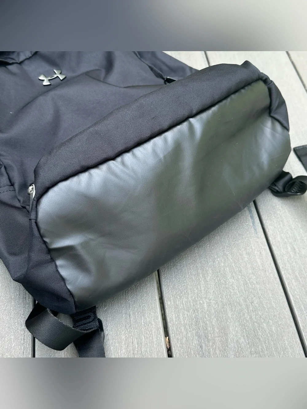 Under Armour Favorite Backpack Black  Water Resistant Laptop School Athletic